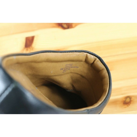 Euro Soft by Sofft Leather Shoes Women's Size 9M Black Clog Mules Heels - Picture 8 of 9